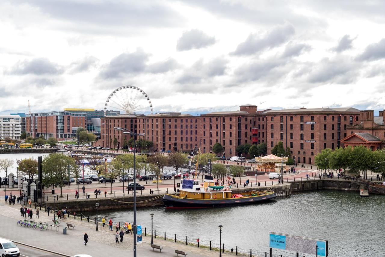 Scenic Dock View Apartment In Central Liverpool Eksteriør billede